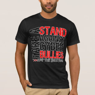 Nehmen Sie einen Stand gegen Cyber-Tyranne T-Shirt