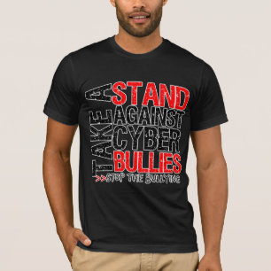 Nehmen Sie einen Stand gegen Cyber-Tyranne T-Shirt