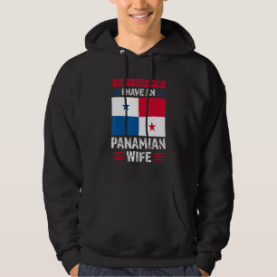 Nehmen Sie es einfach auf Panamian Ehefrau Panama Hoodie