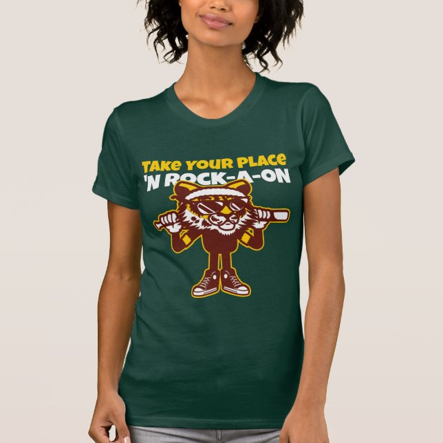 Nehmen Sie Ihren Platz "N Rock-A-oN 4 T-Shirt (Vorderseite)