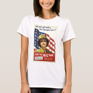 NEHMEN SIE JETZT AM WAC TEIL! T-Shirt