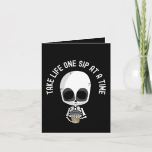 Nehmen Sie Life One Six zu einer Zeit - Ermutigung Karte