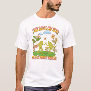 Nehmen Sie mehr Chancen, tanzen Sie mehr Tanz T-Shirt