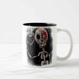 Nehmen Sie mein Herz Zweifarbige Tasse