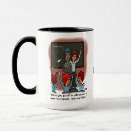 Nehmen Sie mich mit Combo-Tasse. Tasse