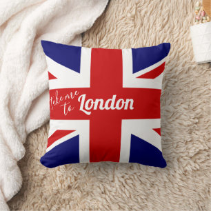 Nehmen Sie mich zu BRITISCHEN Flagge Londons  /zum Kissen