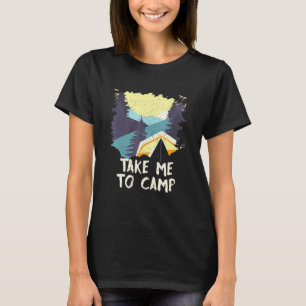 Nehmen Sie mich zum Camp Summer Vacation Tropical T-Shirt