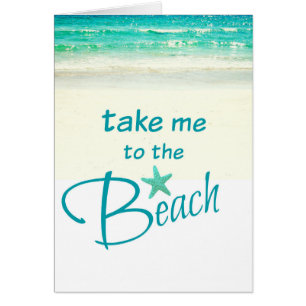 Nehmen Sie mich zur Strand-Karte