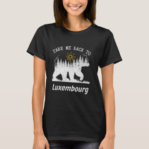 Nehmen Sie mich zurück zu Luxemburg Vintagen luxem T-Shirt