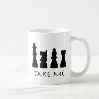 Nehmen Sie mir Schach-Stücke Kaffeetasse