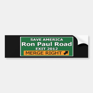 Nehmen Sie Ron Paul-Straße 2012 heraus Autoaufkleber