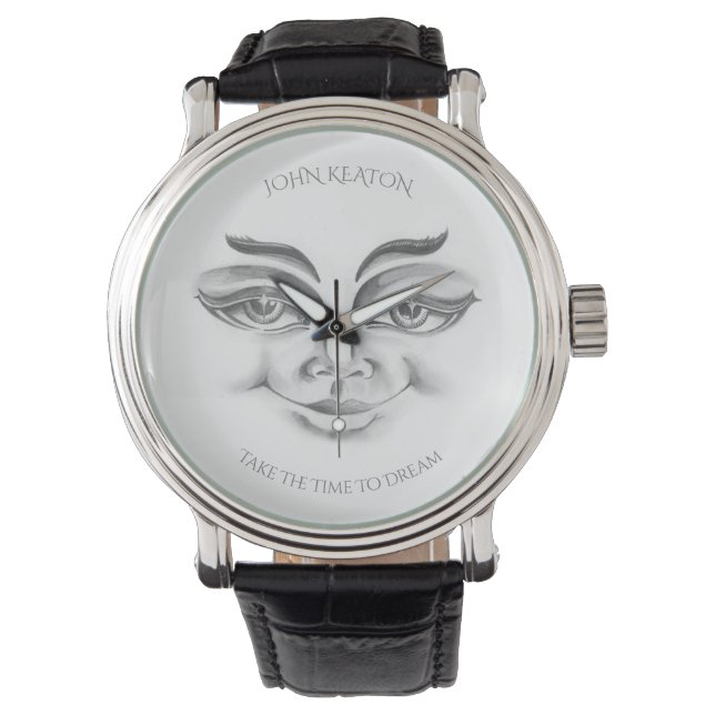 Nehmen Sie sich die Zeit zum Träumen. Armbanduhr (Vorderseite)