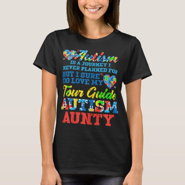 Nehmen Sie sich diese niedliche Autismus-Reise, di T-Shirt (Vorderseite)