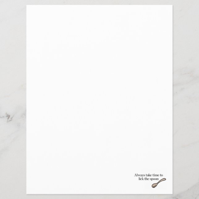 Nehmen Sie sich immer Zeit, um den Spoon zu entdec Flyer (Vorne)