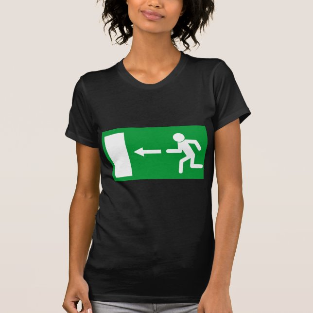 Nehmen Sie Zeichen heraus T-Shirt (Vorderseite)