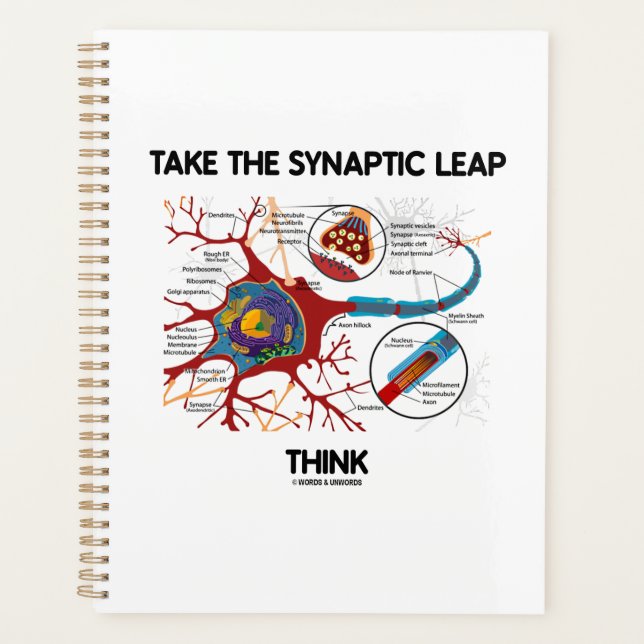 Nehmen wir den Synapsen-Sprung Think Neuron Synaps Planer (Vorderseite)