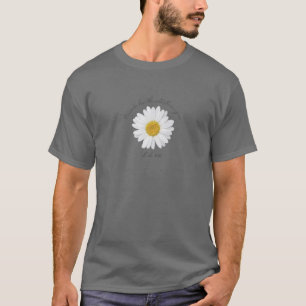 Nehmen wir die wilden Blume Luke 12 27 Bibelverse T-Shirt
