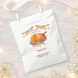 Nehmen wir Erntedank Türkei Feast Baby Shower zusa Geschenktütchen