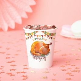 Nehmen wir Erntedank Türkei Feast Baby Shower zusa Pappbecher