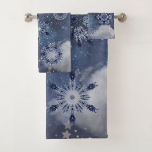 Neige bleue