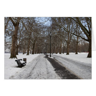 Neige dans Hyde Park