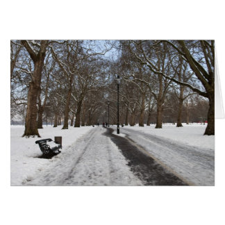 Neige dans Hyde Park