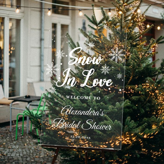 Neige en amour Fête des mariées d'hiver blanche Bi (Créateur téléchargé)