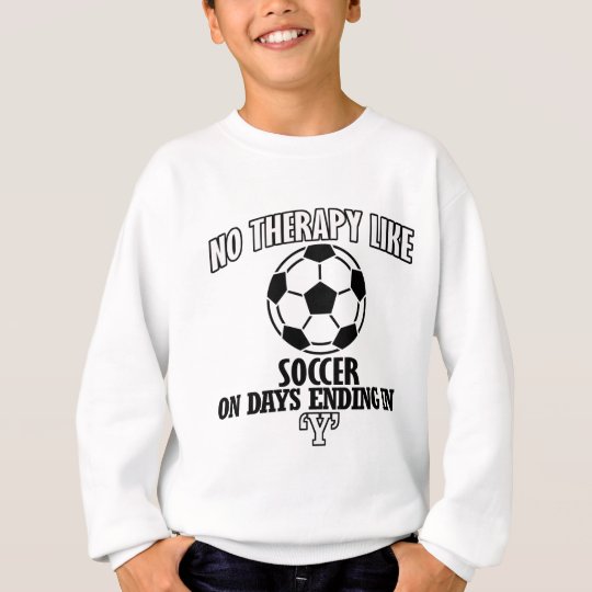 Neigen der coolen Fußballentwürfe Sweatshirt