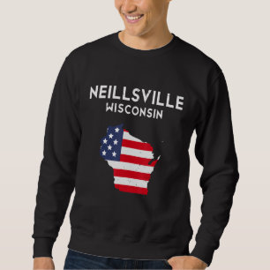 Neillsville Wisconsin USA Staat America Travel Wis Sweatshirt