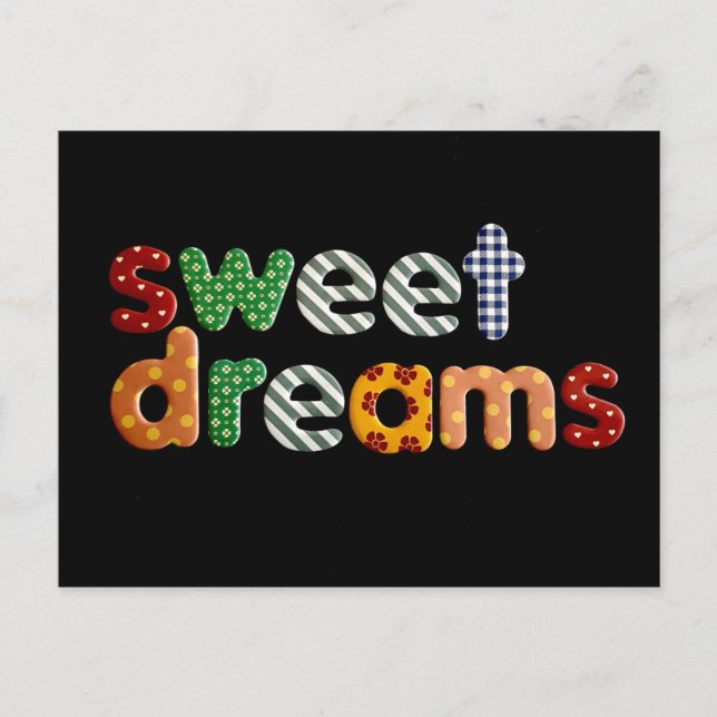 Nein: 156. SWEET DREAMS Postkarte von TFDG (Vorderseite)