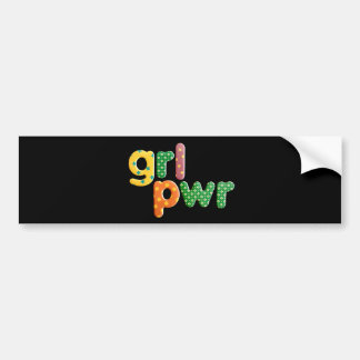 Nein: 158 GRL PWR Autoaufkleber von TFDG