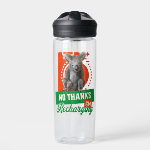 Nein danke, ich lade Koala Bärenkatze wieder ein Trinkflasche