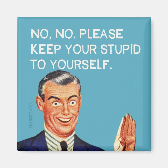 Nein danke magnet (Vorne)