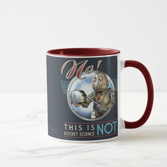 Nein! Dieses ist NICHT Rocket-Wissenschafts-Tasse Tasse (Rechts)