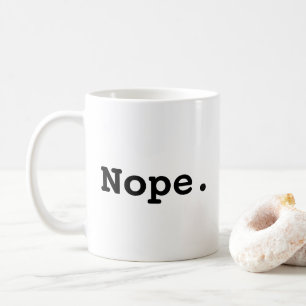 Nein. Funny Procrastinator Kaffeetasse