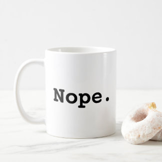 Nein. Funny Procrastinator Kaffeetasse