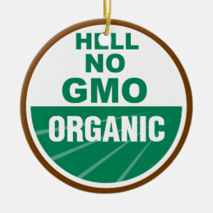 Nein GMO Orgainc Keramikornament