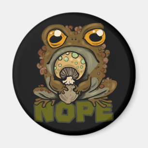 Nein! Grumpy Toad Magnet