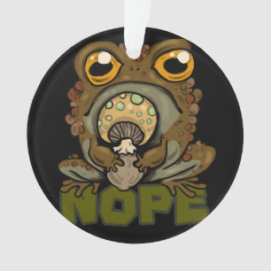 Nein! Grumpy Toad Ornament