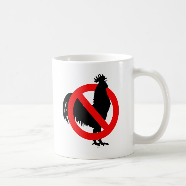 Nein (Hähnchen) Kaffeetasse (Rechts)