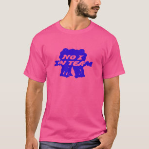 Nein I im Team Men-T-Shirt T-Shirt