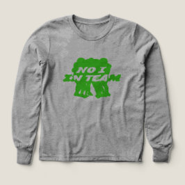 Nein, ich bin in Team Kids Long-Sleeve-T-Shirt