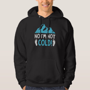 Nein, ich bin nicht kalt erden Barefoot Barefoot Hoodie