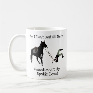 Nein, ich sitze nicht einfach nur dort, kaffeetasse