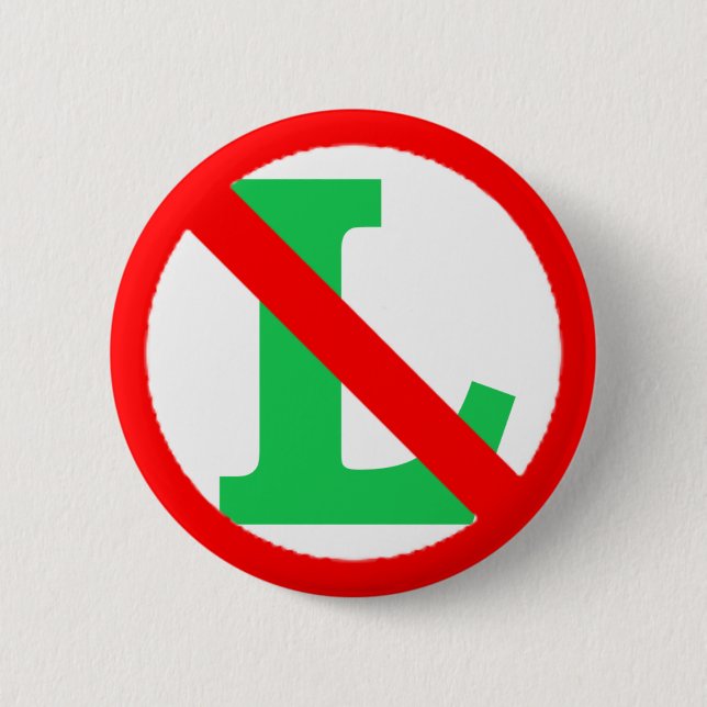 Nein L Button (Vorderseite)