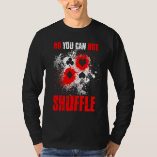 Nein, man kann den magischen Trick der Karte nicht T-Shirt