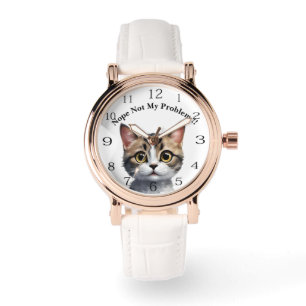 Nein, nicht mein Problem: Sagt die große Mit Augen Armbanduhr