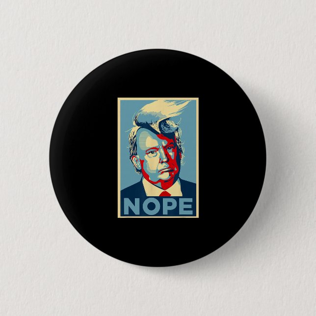 Nein Protest Button (Vorderseite)