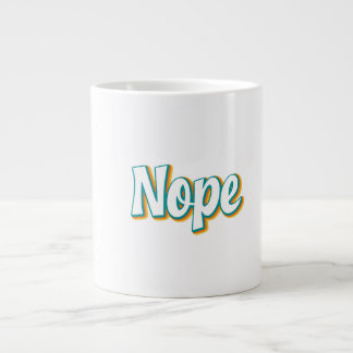 Nein Retro Jumbo-Tasse
