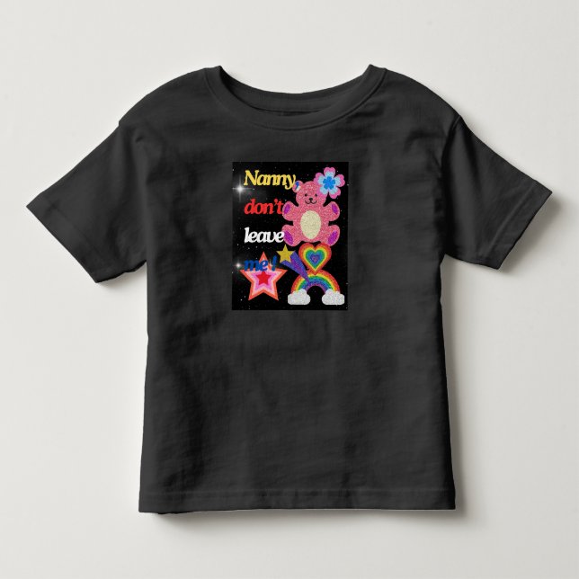 Nein, verlass mir nicht! kleinkind t-shirt (Vorderseite)